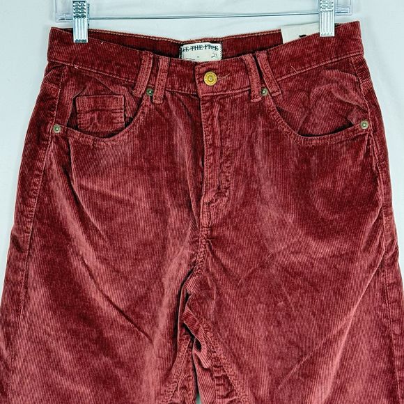 WE THE FREE Risk Taker High Rise Straight Corduroy Pants Women's Sz 29 NEW $128 - Picture 6 of 16